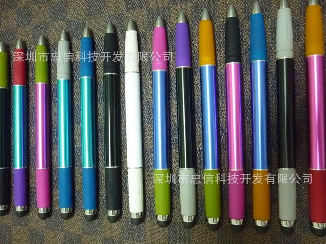 金屬子彈頭電容筆 兼容iPhone與HTC的精準(zhǔn)觸控書寫利器
